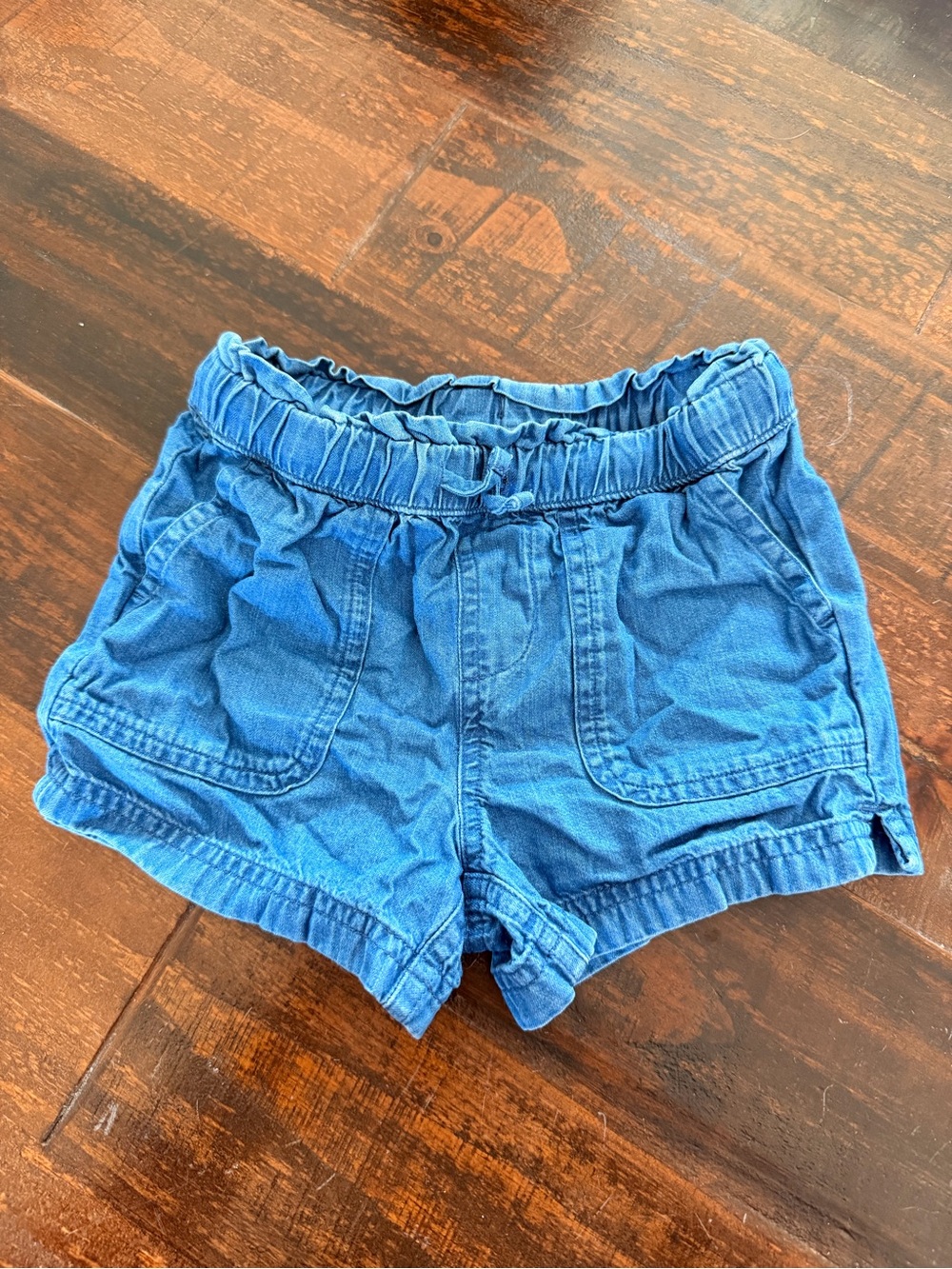 👚CLOSET CLEAN OUT SALE👖 Toddler Girl Elastic-Waist Denim Shorts 3T